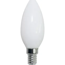 Lampadine Led-Life Electronics Life lampadina led e14 4,5w 3000k 470lm vetro milky