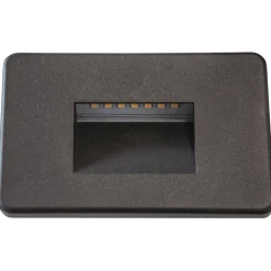 Segnapasso Led-Life Electronics Life segnapasso da incasso nero per esterno led 2w 4000k ip65 fp