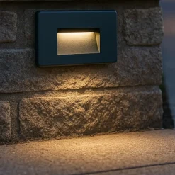 Segnapasso Led-Life Electronics Life segnapasso led antracite per esterno da incasso 2w 3000k 4000k 5000k