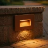 Segnapasso Led-Life Electronics Life segnapasso led da incasso per esterno corten 2w cct 3000k 4200k 6500k ip65