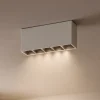 Plafoniere Moderne-Ideal Lux Lika pl plafoniera con faretti led 12w 3000k bianca