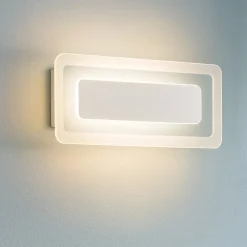 Applique Da Parete-Linea Light antille s bianco applique led 14w 3000k design moderna