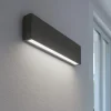 Applique Da Parete-Linea Light applique box w1 cemento led 14w 3000k mono emissione
