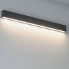 Applique Da Parete-Linea Light applique led 41w 3000k colore cemento box w1 mono emissione