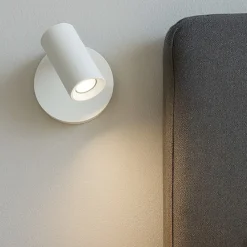 Applique Camera Da Letto-Linea Light bart w applique bianco led 5w 3000k con interruttore