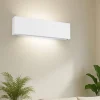 Applique Da Parete-Linea Light box w2 applique led 19w 3000k bi emissione bianco