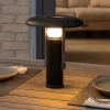 Lampade Da Tavolino Esterno-Linea Light camping lampada da tavolino da esterno nera led