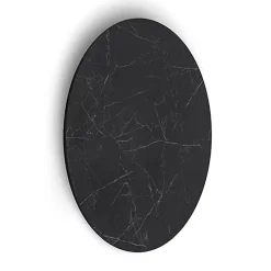 Applique Da Parete-Linea Light gemini applique da parete rotonda nera led 26w 2700k