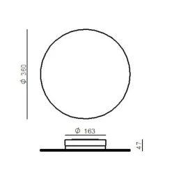 Plafoniere Moderne-Linea Light gemini plafoniera moderna bianca led 3000k
