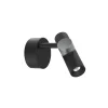 Applique Da Parete-Linea Light goose applique orientabile da parete led 3000k nero