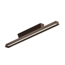 Plafoniere Da Esterno-Linea Light lira plafoniera da esterno ip65 marrone led 3000k
