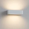 Applique Da Parete-Linea Light metal applique led 11w 3000k bianca moderna