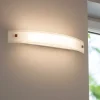Applique Da Parete-Linea Light mille w1 applique led 30w 3000k in vetro