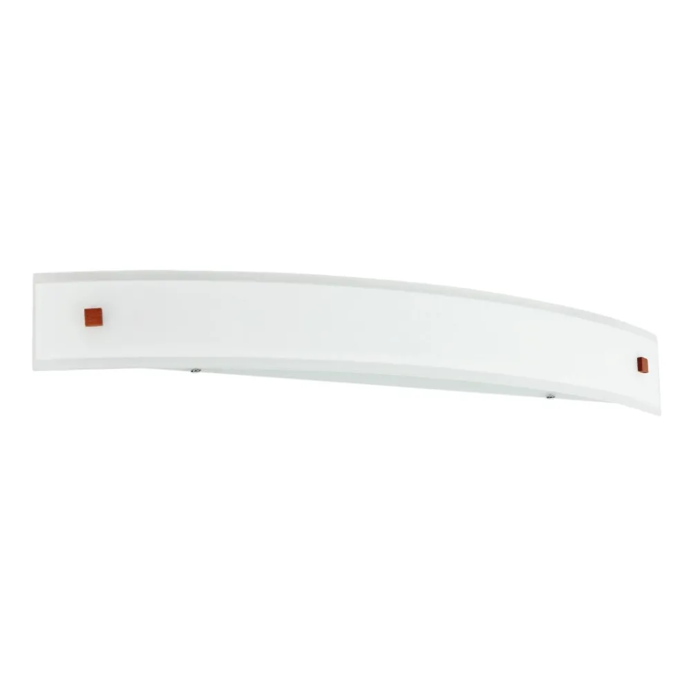 Applique Da Parete-Linea Light mille w1 applique led 30w 3000k in vetro
