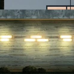 Plafoniere Da Esterno-Linea Light mywhite plafoniera per esterno rettangolare led 11w 3000k ip65