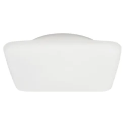 Plafoniere Da Esterno-Linea Light mywhite q plafoniera da esterno quadrata bianca led 10w 3000k