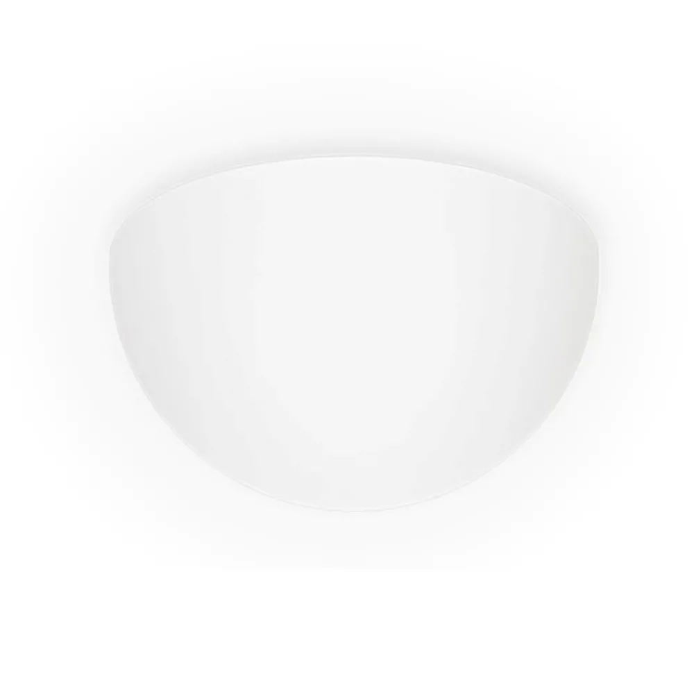 Plafoniere Da Esterno-Linea Light ohps! plafoniera per esterno semisfera bianca 50cm ip65