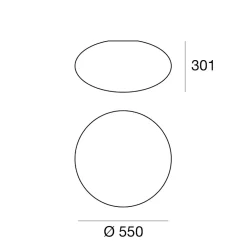 Plafoniere Da Esterno-Linea Light oh! smash s65 plafoniera da esterno sfera bianca ip65