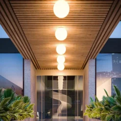 Plafoniere Da Esterno-Linea Light oh! s65 plafoniera da esterno led 3000k ip65