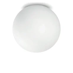 Plafoniere Da Esterno-Linea Light oh! s65 plafoniera per esterno sfera bianca ip65