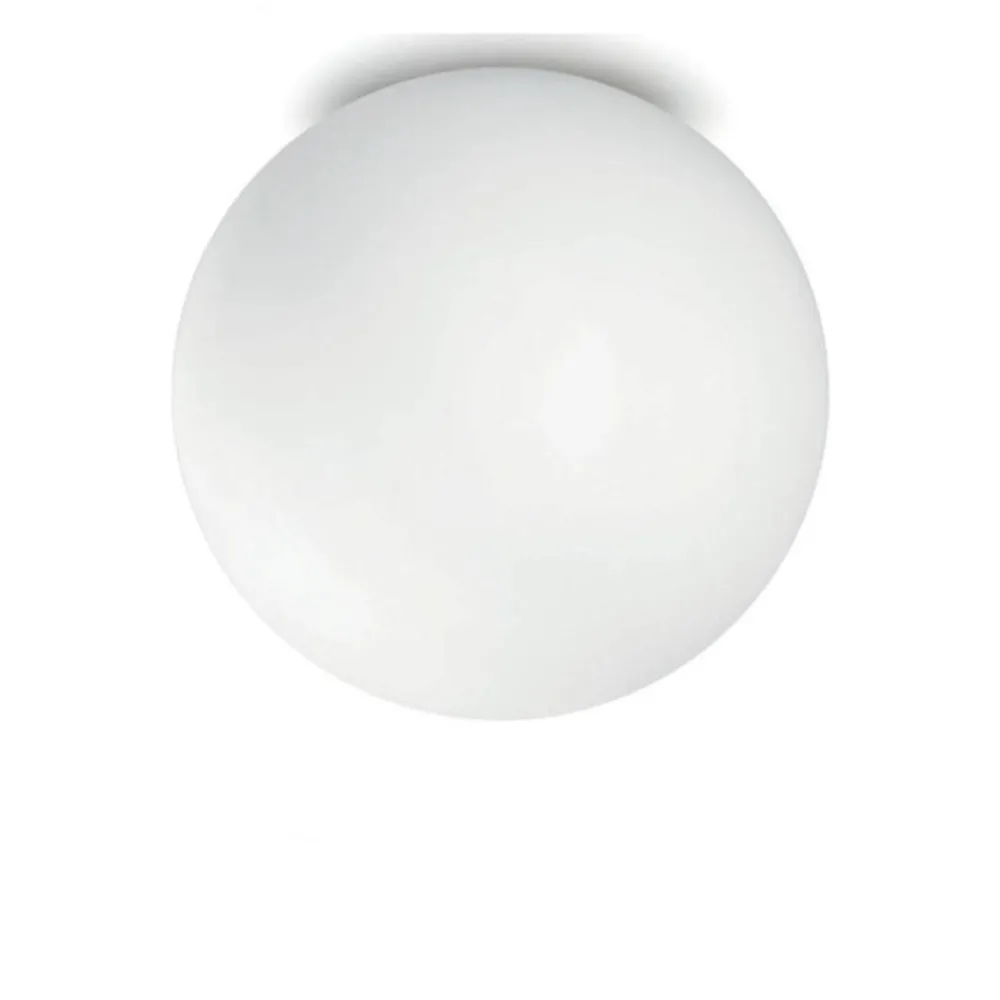 Plafoniere Da Esterno-Linea Light oh! s65 plafoniera per esterno sfera bianca ip65