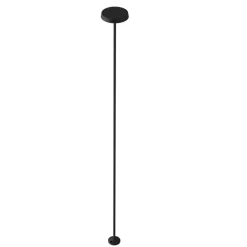 Lampioni Da Giardino-Linea Light pistillo lampione da giardino nero ip65 led h119cm