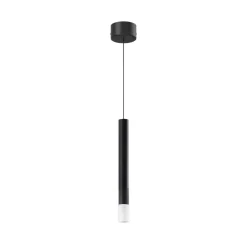 Lampade A Sospensione-Linea Light puccini lampada a sospensione nera led 2w 3000k