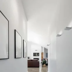 Applique Da Parete-Linea Light regolo applique led 36w 3000k alluminio anodizzato