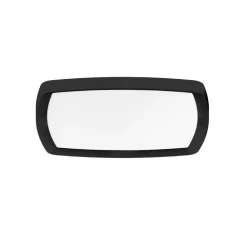 Plafoniere Moderne-Linea Light reiki plafoniera moderna nera led 42w 3000k quadrata
