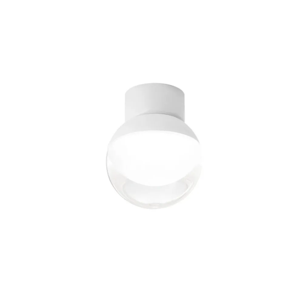 Plafoniere Moderne-Linea Light rossini plafoniera led 3000k da soffitto bianco