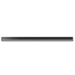 Plafoniere Moderne-Linea Light satori plafoniera led 3000k sottile nera 114cm