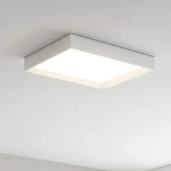Plafoniere Moderne-Linea Light tara plafoniera led 3000k rettangolare bianca
