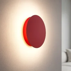Applique Da Parete-Linea Light yoyo applique design led 3000k rossa