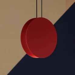 Lampade A Sospensione-Linea Light yo-yo lampada a sospensione rossa led 3000k moderna