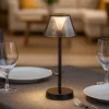 Lampade Da Tavolino Esterno-Ideal Lux Lolita tl lampada da tavolino led portatile