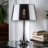 Lampade Da Tavolo-Ideal Lux London tl1 big lampada da tavolo paralume specchio