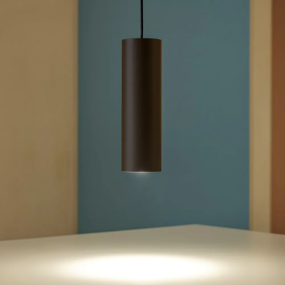 Lampade A Sospensione-Ideal Lux Look nero sp1 d12 lampada a sospensione