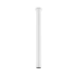 Faretti Da Soffitto-Ideal Lux Look pl1 faretto per cucina da soffitto cilindro bianco