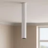 Faretti Da Soffitto-Ideal Lux Look pl1 h75 faretto da soffitto cilindro bianco