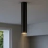 Faretti Da Soffitto-Ideal Lux Look pl1 faretto da soffitto cilindro nero