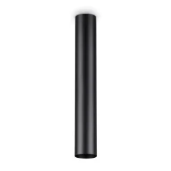 Faretti Da Soffitto-Ideal Lux Look pl1 faretto da soffitto cilindro nero