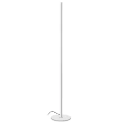 Lampade Da Terra-Ideal Lux Look pt1 lampada da terra bianca led 24w 3000k