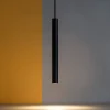 Lampade A Sospensione-Ideal Lux Look sp1 d04 lampada nera a sospensione per isola