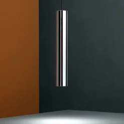 Lampade A Sospensione-Ideal Lux Look sp1 d06 lampada a sospensione per isola cucina cromo