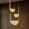 Lampadari Moderni-Ondaluce Lotus lampadario moderno 3 luci oro led 3000k