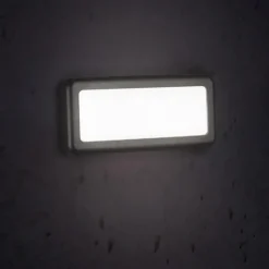 Segnapasso Led-Selezionato da Mazzolaluce Luce segnapasso da esterno antracite led 6w 3000k 4000k