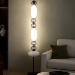 Lampade Da Terra-Ideal Lux Lumiere pt lampada piantana design led 53w 3000k