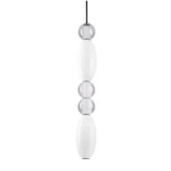 Lampade A Sospensione-Ideal Lux Lumiere-3 sp lampada a sospensione di vetro led 39w 3000k per salotto