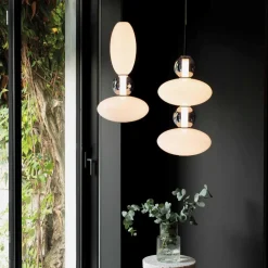 Lampade A Sospensione-Ideal Lux Lumiere-1 sp lampada a sospensione led 27w 3000k design