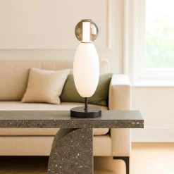 Lampade Da Tavolo-Ideal Lux Lumiere tl lampada da tavolo per soggiorno led 18w 3000k touch dimmer